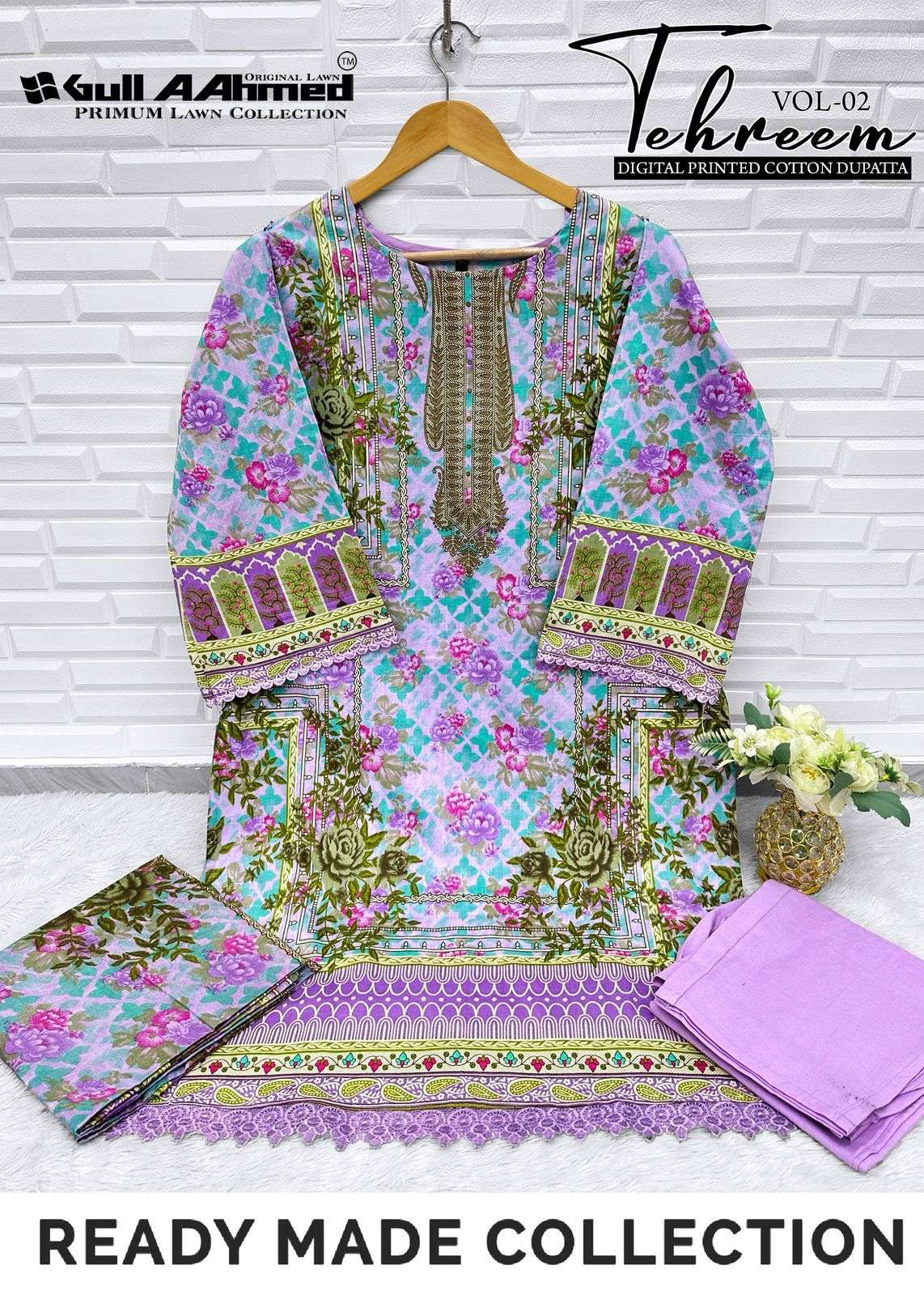 TEHREEM VOL 02  STICH SUITS BY GULLAAHMED